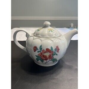 Laura Ashley Floral Ceramic Teapot